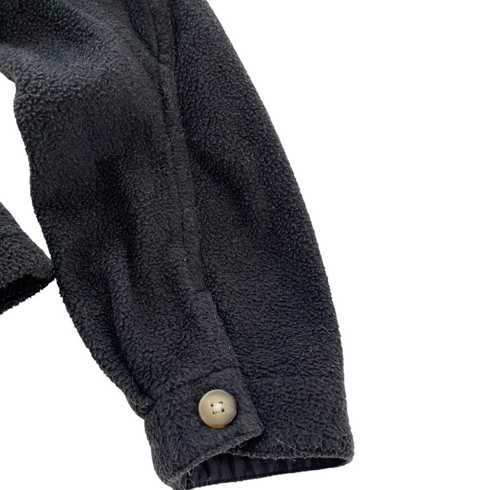 The North Face Women’s Size Small Petite Full Zip Black Polartec Jacket - Picture 9 of 11